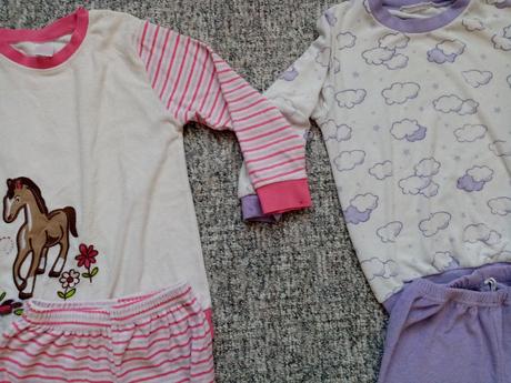 Froté pyžamo 104-110, 104