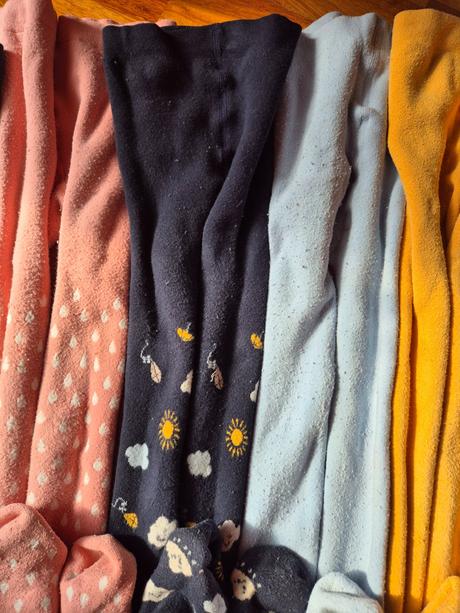 Dievčenské teple pančušky, tchibo,110