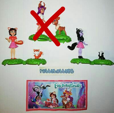 Zháňam Enchantimals z kinder vajec