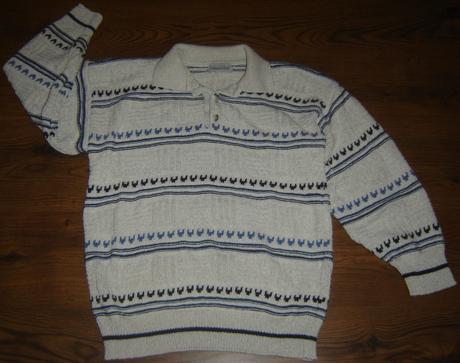 Pulover so vzorom od st johns bay, l