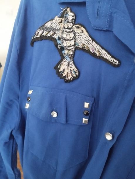 Košeľové šaty, s