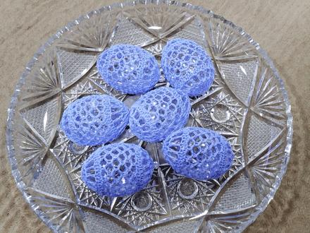 Háčkované vajíčka - a21,