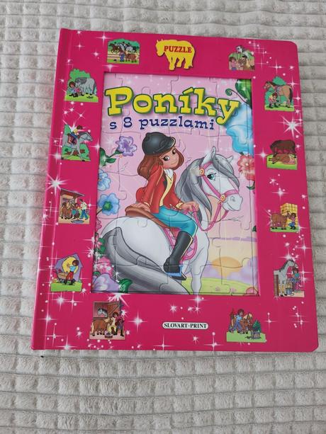 Kniha - puzzle, 