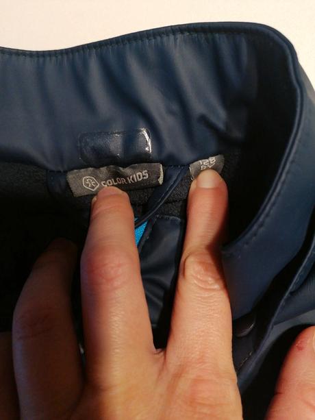 Zateplená bunda do dažďa, 128