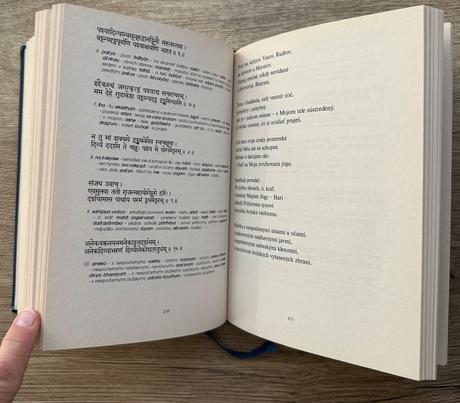 Spev vznešeného bhagavad gítá za 5eur,