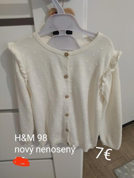 Slávnostný sveter, h&m,98