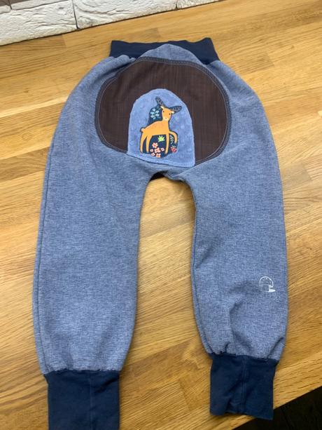 Jarné softshellové nohavice 110, 110