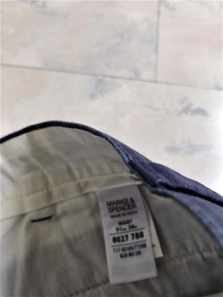 Kvalitné slim kraťasy, marks & spencer,l