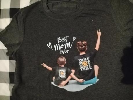 Tričko best mom ever, s