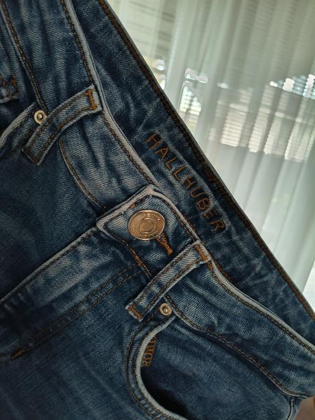Hallhuber skinny s vysokým pásom xs-s, xs