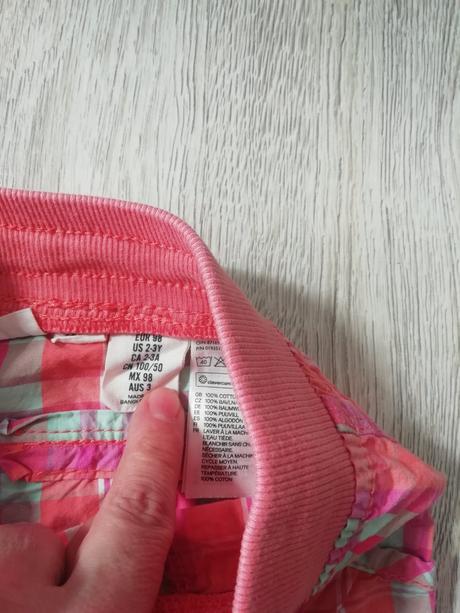 3/4 letne nohavice, h&m,98