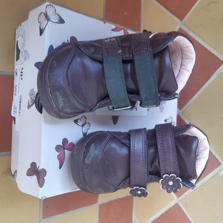 Kozenne topanocky pre dievca 24, aigle,24