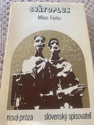 Stará retro kniha milan ferko svätopluk,