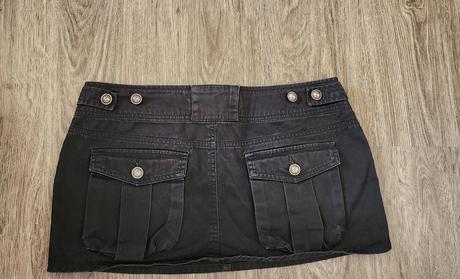 Čierna rifľová zn.cropp m/l, l