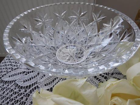 Kryštálová miska -top top stav,, 