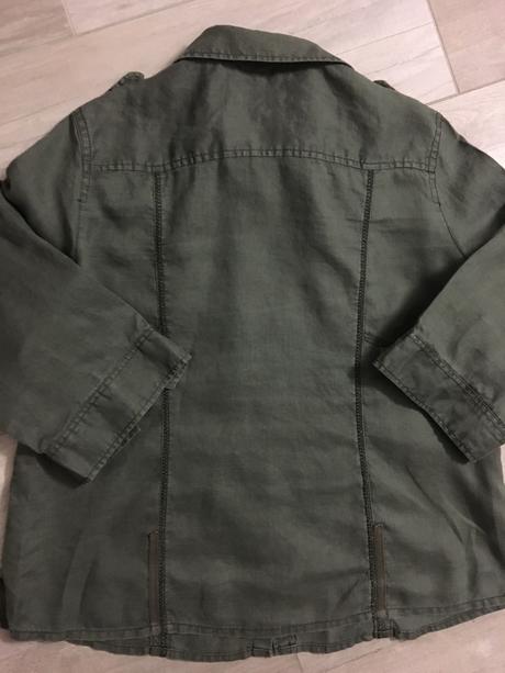 Plátené letné sako, 46
