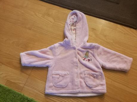 Ruzová mikina s kapucňou, c&a,68