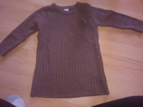 Svetrik hnedy, palomino,98