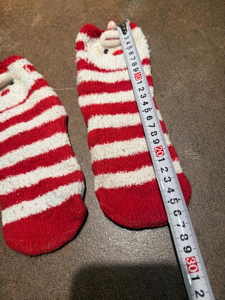 Teplučké ponožky mikuláš veľkosť 39, h&m,39