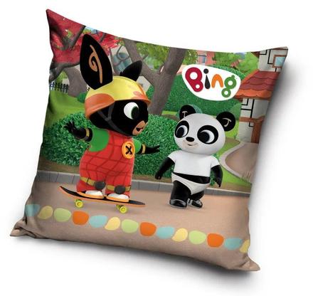 Plnený vankúšik 40x40 bing skateboard,