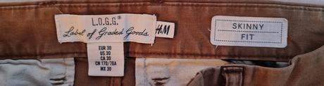 Pánske nohavice h&m skinny fit, v.30/30, h&m,30