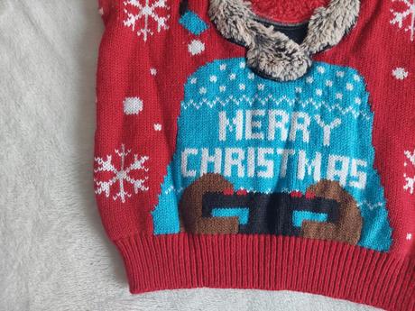 Vianočný sveter zn.george veľ.104-110, 110