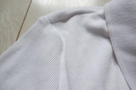 Vrúbkované tričko zara, zara,l