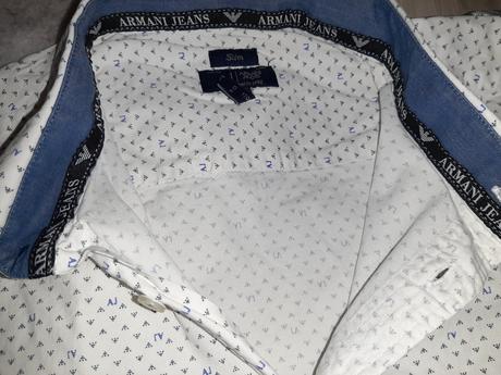 Košeľa armani jeans, armani,xl