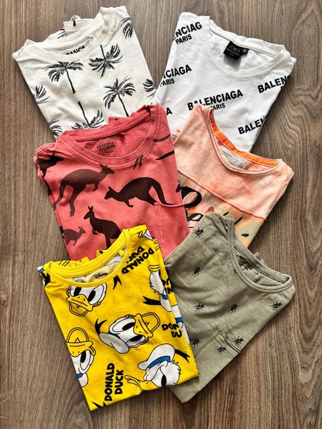 Mix tričiek, zara,134