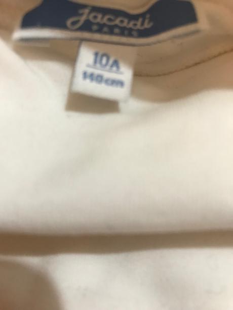 Jacadi rolák biely/smotanový, jacadi,140