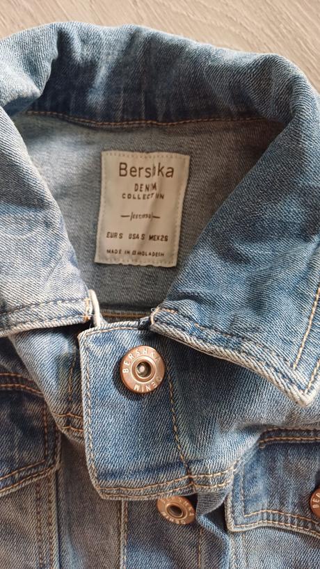 Riflova bunda s, bershka,s