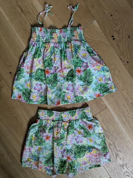 Letný bavlnený komplet h&m, h&m,134