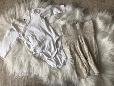 Body s legínkami, h&m,56