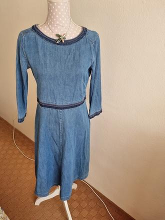 Rifľové šaty esprit veľ. 38, esprit,38