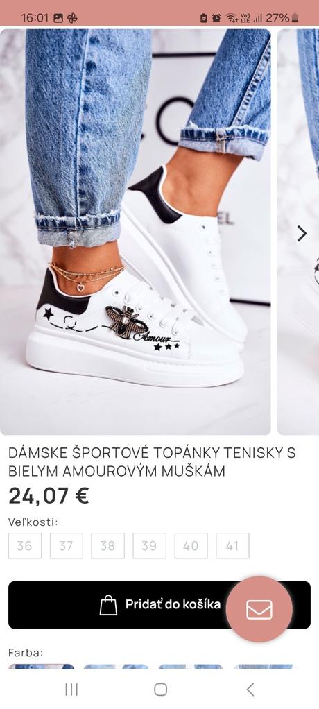 Tenisky, 39