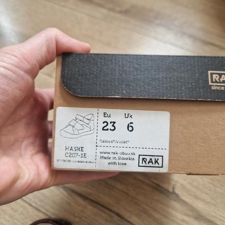 Rak/ gugenio kožené topánky, rak,23