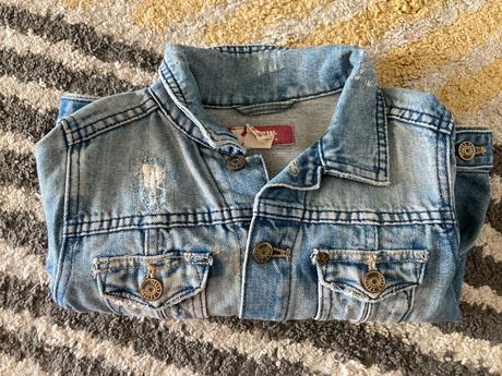 Riflová bundička now, 146