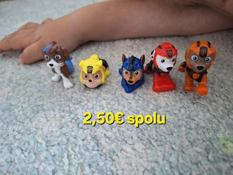 Figurky rozne labkova patrola - paw patrol,