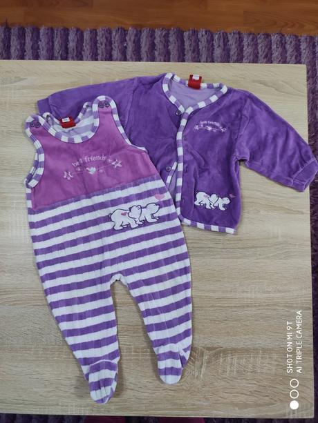 Dupačky + kabátik, baby club,68