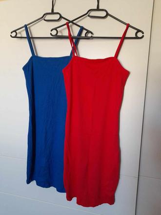 Elastické letné mini šaty, s