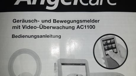 Angelcare ac1100 monitor a videopestúnmka, angelcare