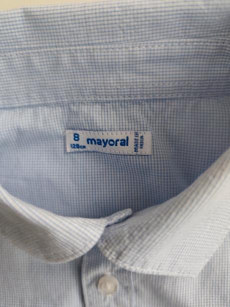 Chlapčenská bavlnená košeľa, mayoral,128