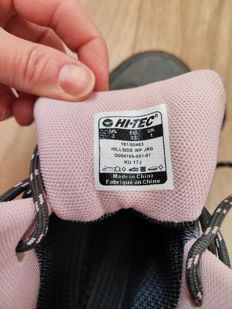 Turistické topánky, hi tec,34