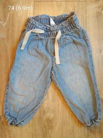 Tenké rifličky h&m veľ 74, h&m,74