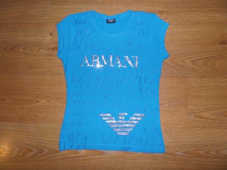 Značkové tričko, armani,m