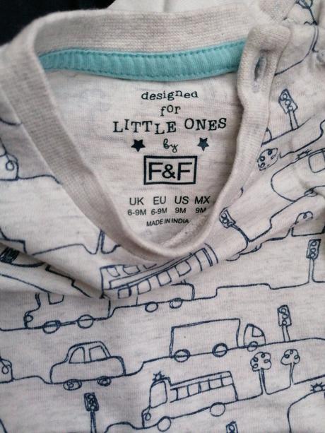 Tričko s dlhým rukávom, f&f,68