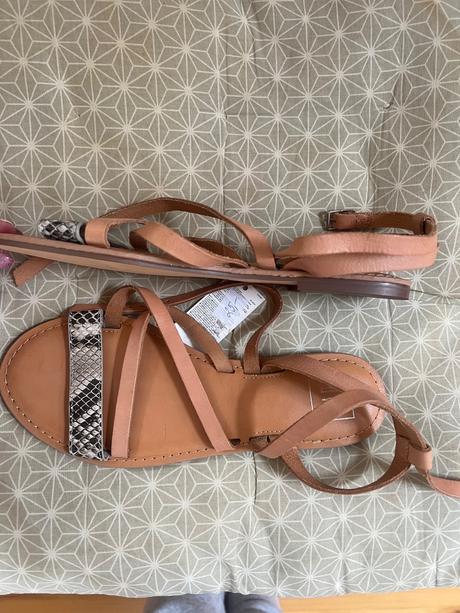 Kožené sandálky gap 37, gap,37