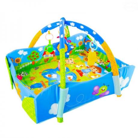 Vzdelávacia hracia deka farma 3v1, 