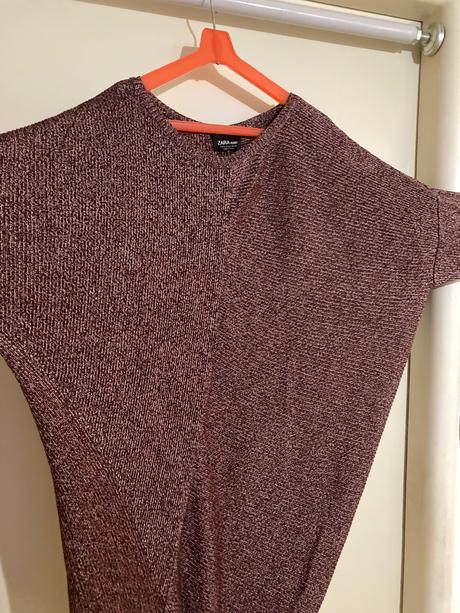 Šaty - tunika - sveter - zara, zara,m