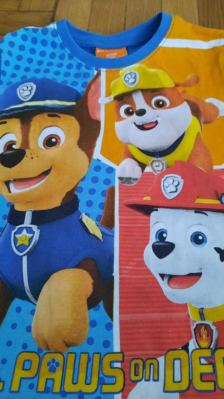 Tričko paw patrol, nickelodeon,122